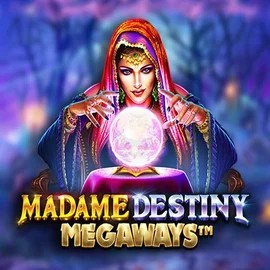 Madame Destiny Megaways slot visual from Pragmatic Play available on www.loyal-casino.net