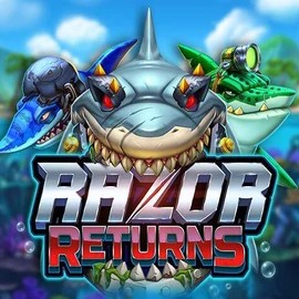 Razor Returns online game logo by Push Gaming on www.loyal-casino.net